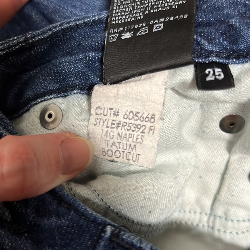 William Rast Bootcut Jeans size 25 - Picture 10 of 10